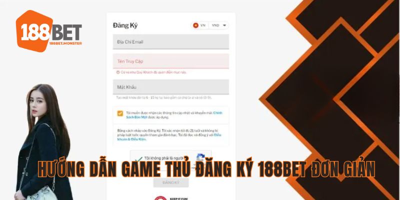 Quy trình 5 bước để đăng ký 188bet thành công